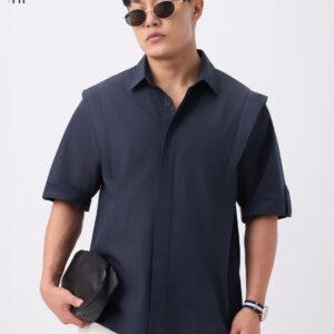 Korean Shirt: Dark Admiral Oversized Shirts